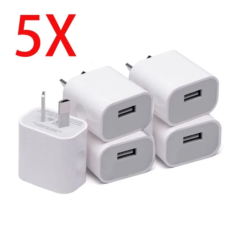 Universal Australian Standard USB Wall Charger – 5V 2A Fast Home Power Adapter AU Plug