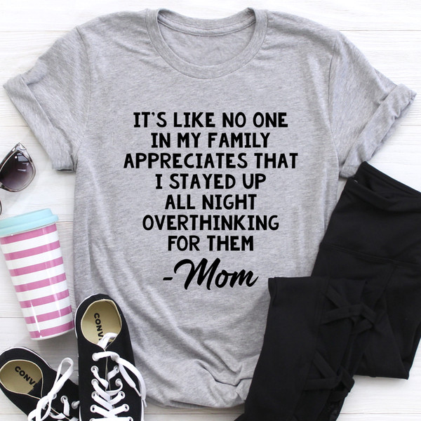 Overthinking Mom Tee