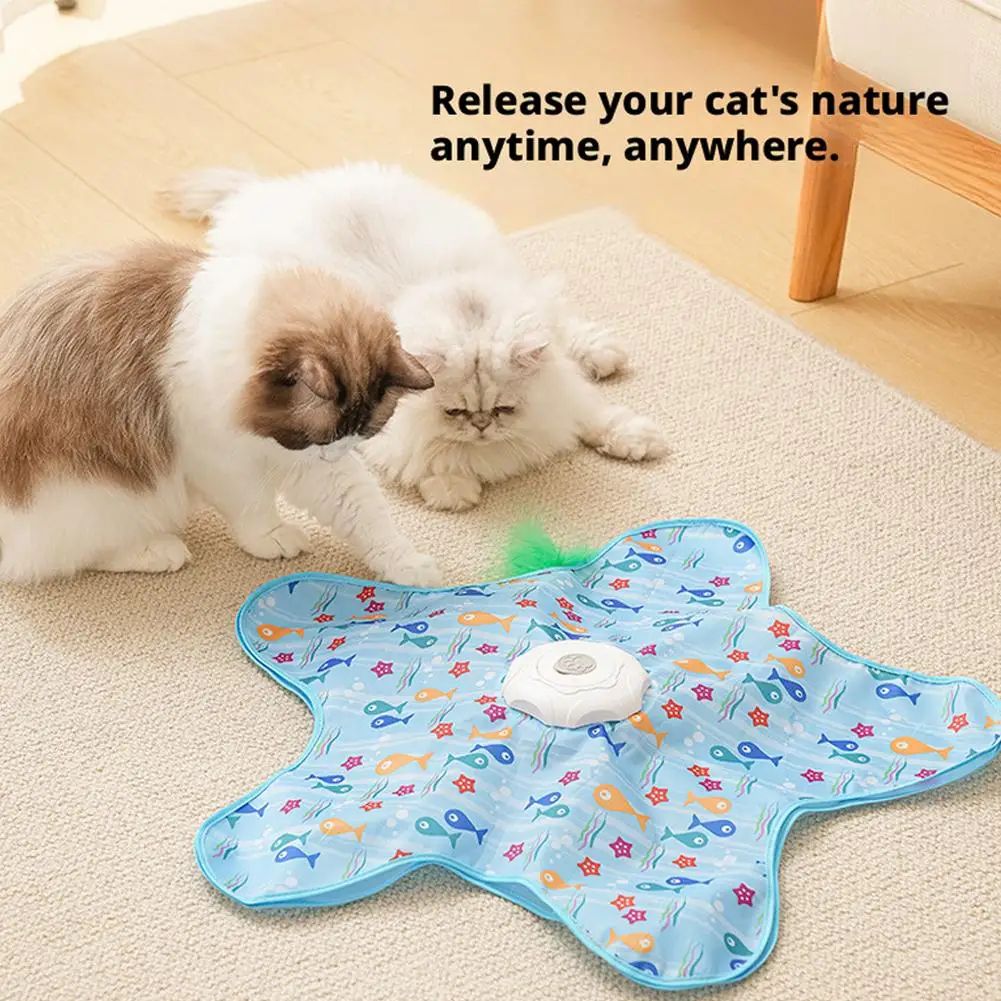 Interactive Hide and Seek Electric Cat Toy