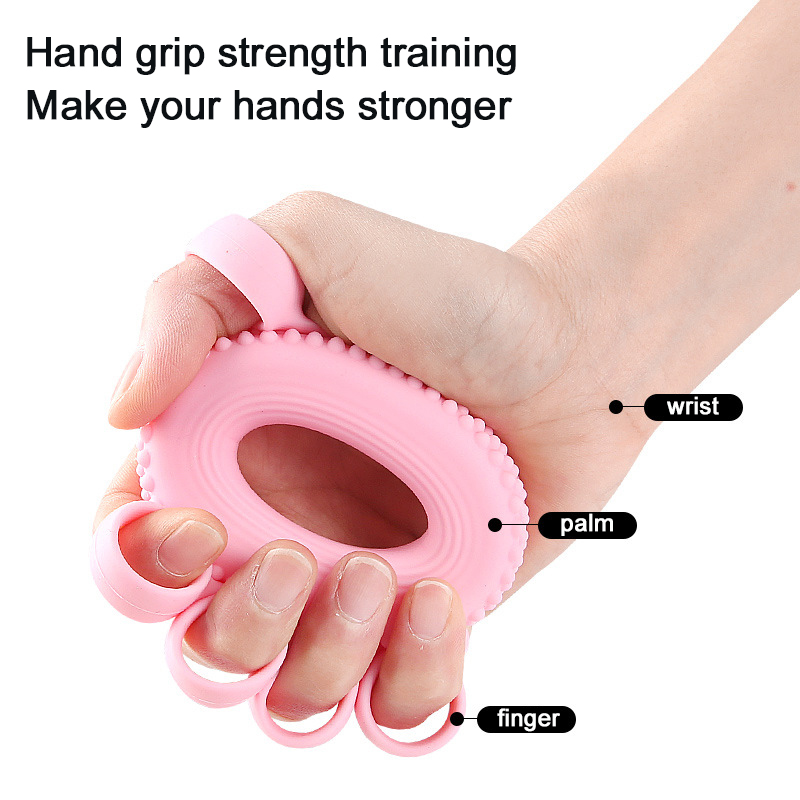 Finger Flexibility Finger Exerciser, Silicone Grip Strength Trainer, Hand Grip Strengthener, Anti Slip Exercise Tool