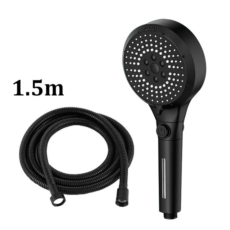 High Pressure Shower Head 6 Mode Adjustable Multifunction Handheld
