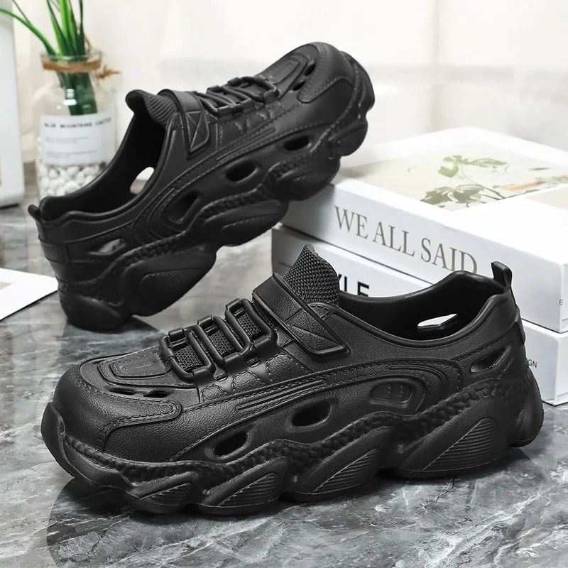Mens Lightweight Waterproof Slip On Sandals