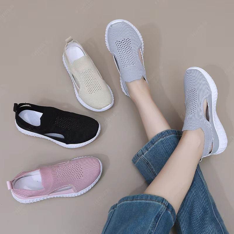 Women's Summer Breathable Platform Sports Shoes Comfortable Non Slip Casual Net Sandals