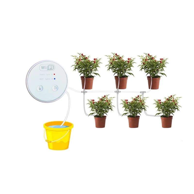 Smart Garden WiFi Irrigation Controller & Automatic Drip Irrigation System