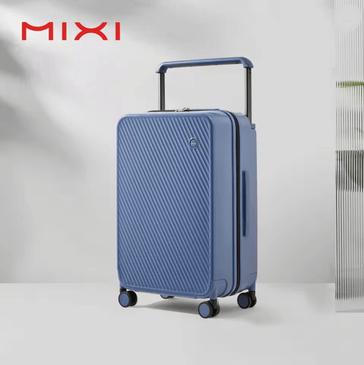 Mixi Wide Handle Hardside Luggage with Spinner Wheels and TSA Lock