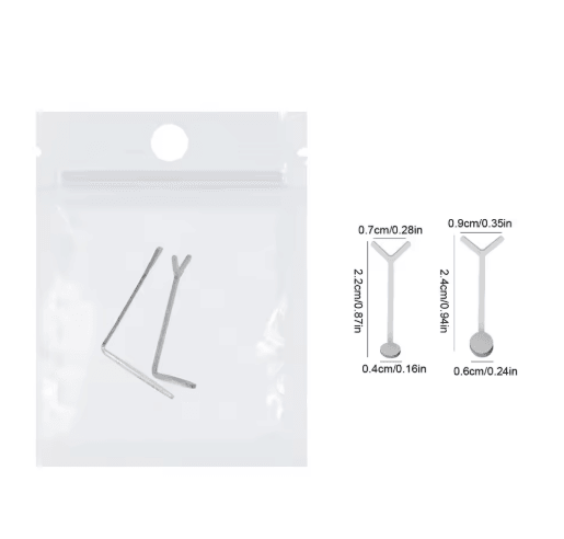 DIY Nail Art Magnet Set Strong Cats Eye Magnetic Rod with Heart Shaped Design