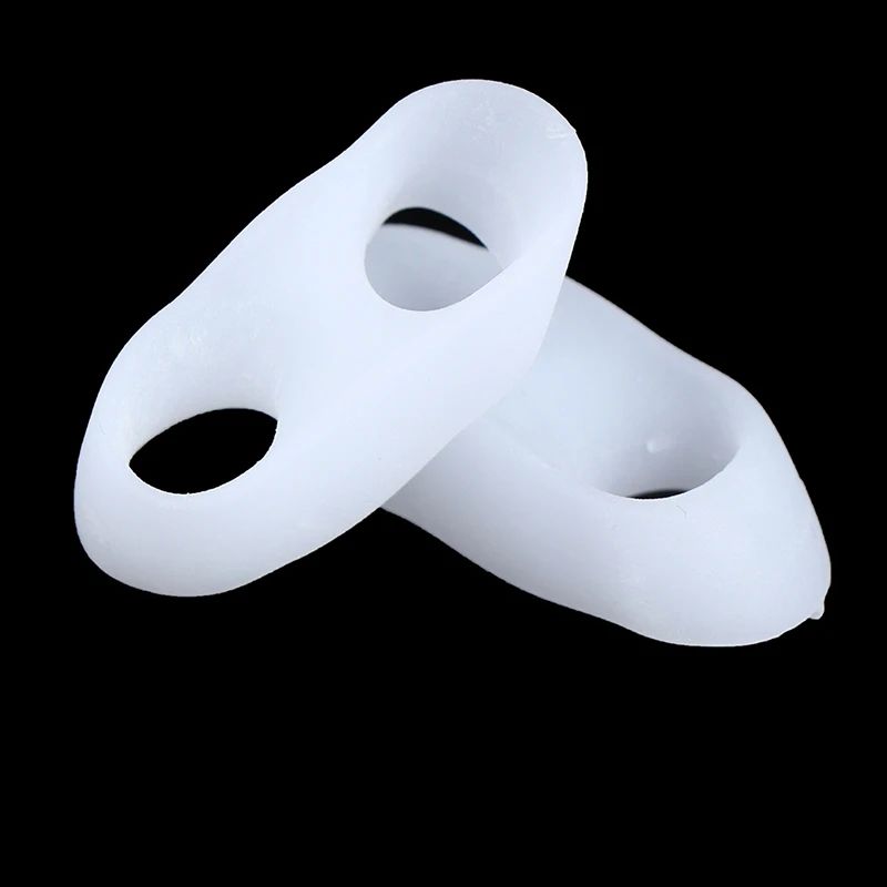 Silicone Big Toe Separator 2 Pack Gel Toe Corrector and Protector
