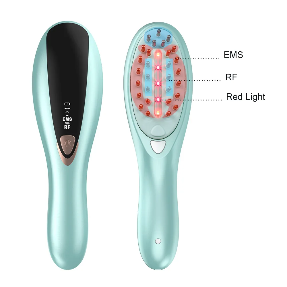 Electric Scalp Massager Comb Updated Design, Hair Growth Application Machine, Hair Brush Comb for Massage and Relaxation