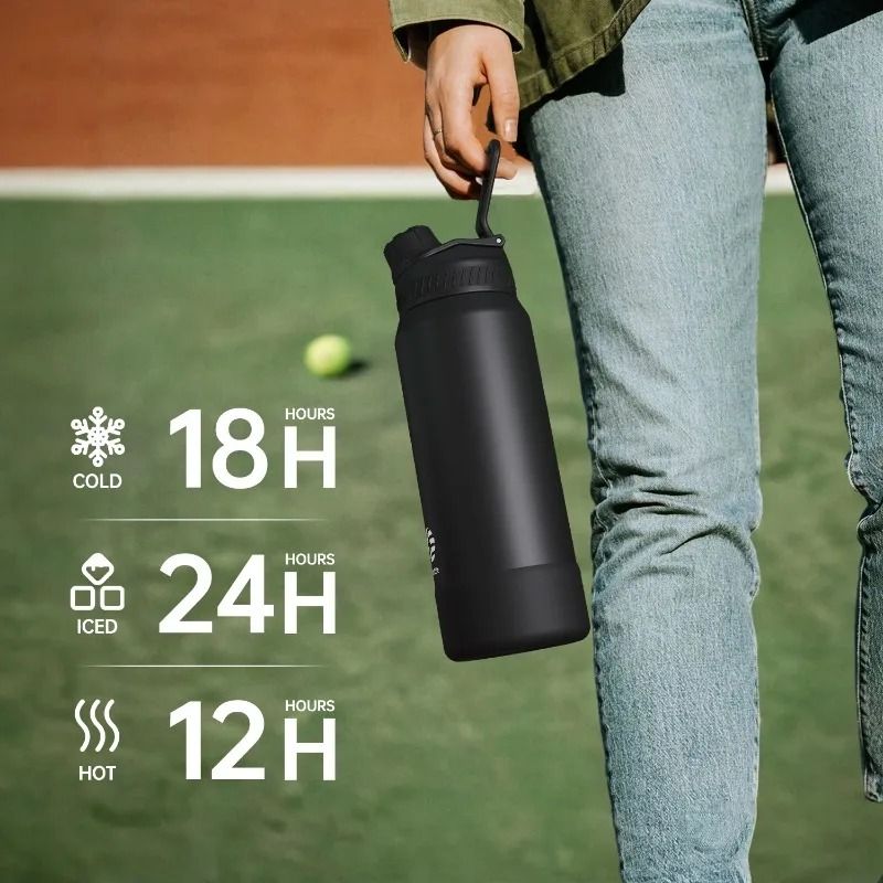 Fjbottle Vacuum Insulated Flask – 710ml/950ml Stainless Steel Thermal Travel Tumbler