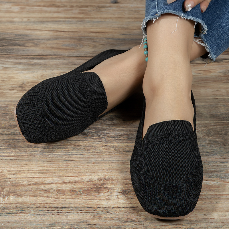 Ladies Slip On Sneakers, Womens Casual Soft Shoes, Fashion Trainers Vulcanized Sneaker Woman