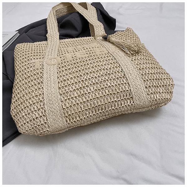 Marseille Woven Straw Tote
