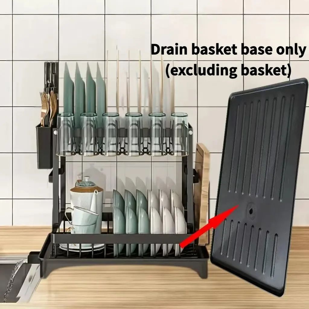 Heavy Duty Sink Base with Drain Board and Storage Rack
