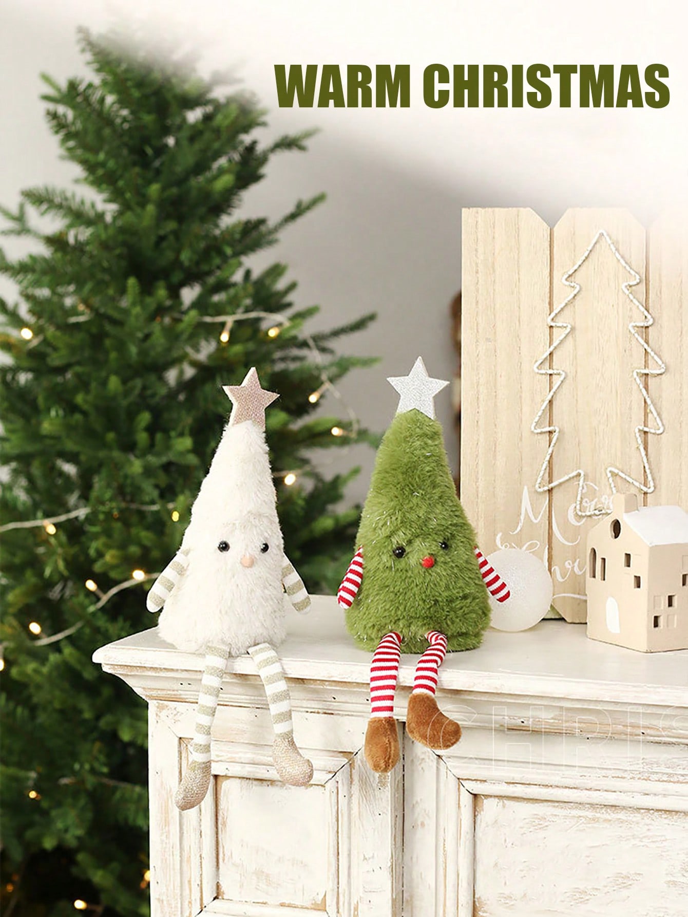 Christmas Decorations, Cute Plush Christmas Tree Doll, Party Gifts & Couple Gift Ornaments
