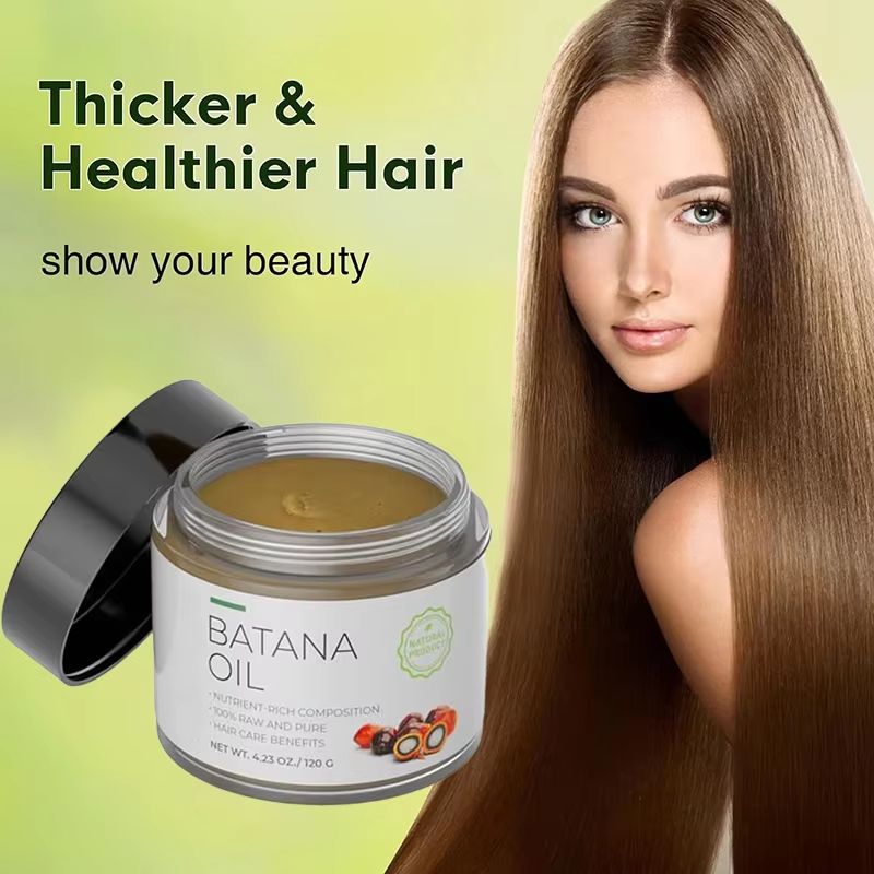 Pure Batana Oil for Hair Growth Natural Scalp Repair and Deep Nourishing Hair Treatment