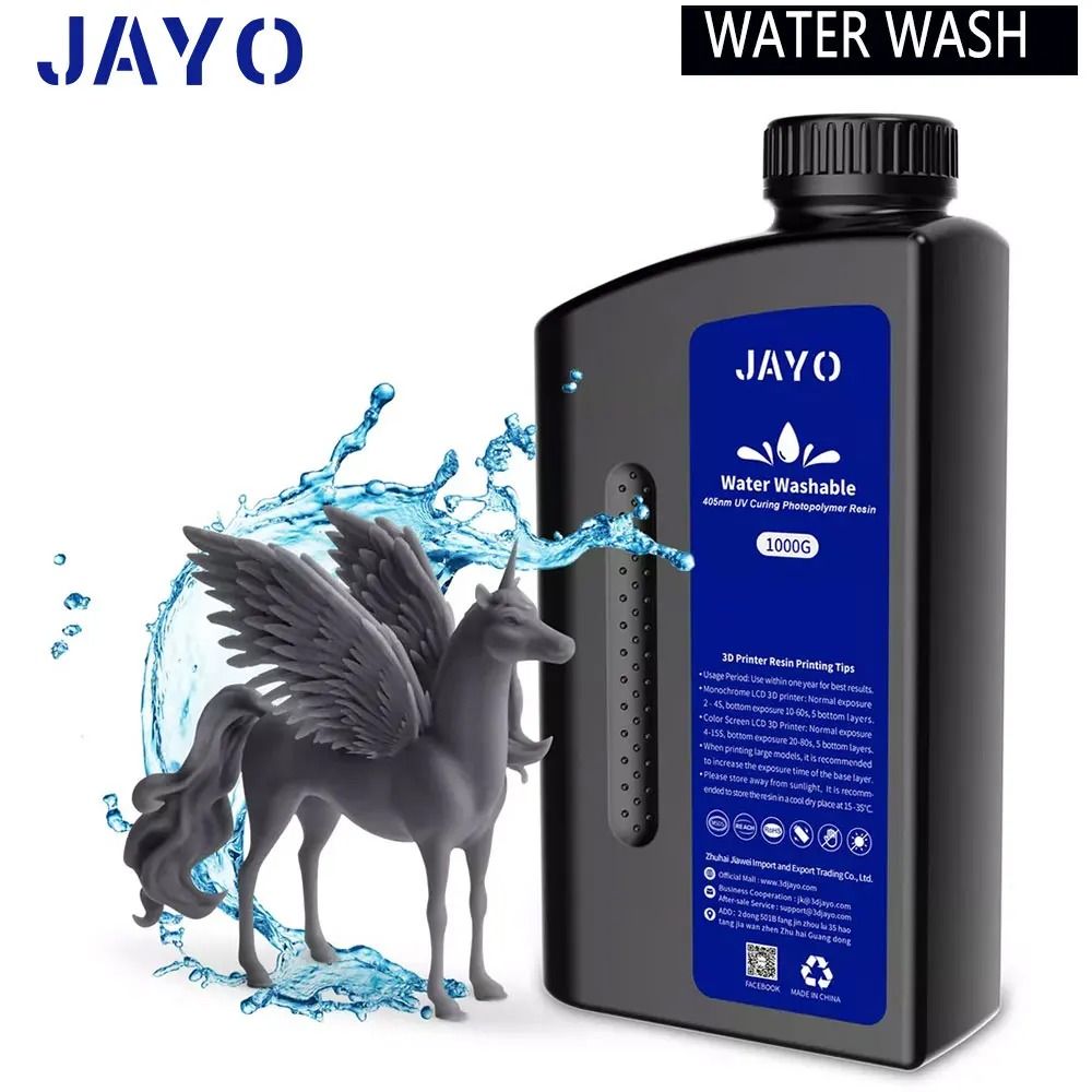 Jayo 3D Printer UV Resin 405nm Standard ABS Like and Water Wash Options