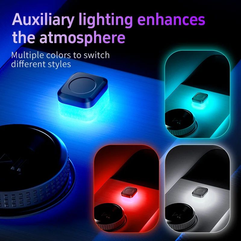 Car USB LED Interior Mood Light Plug and Play