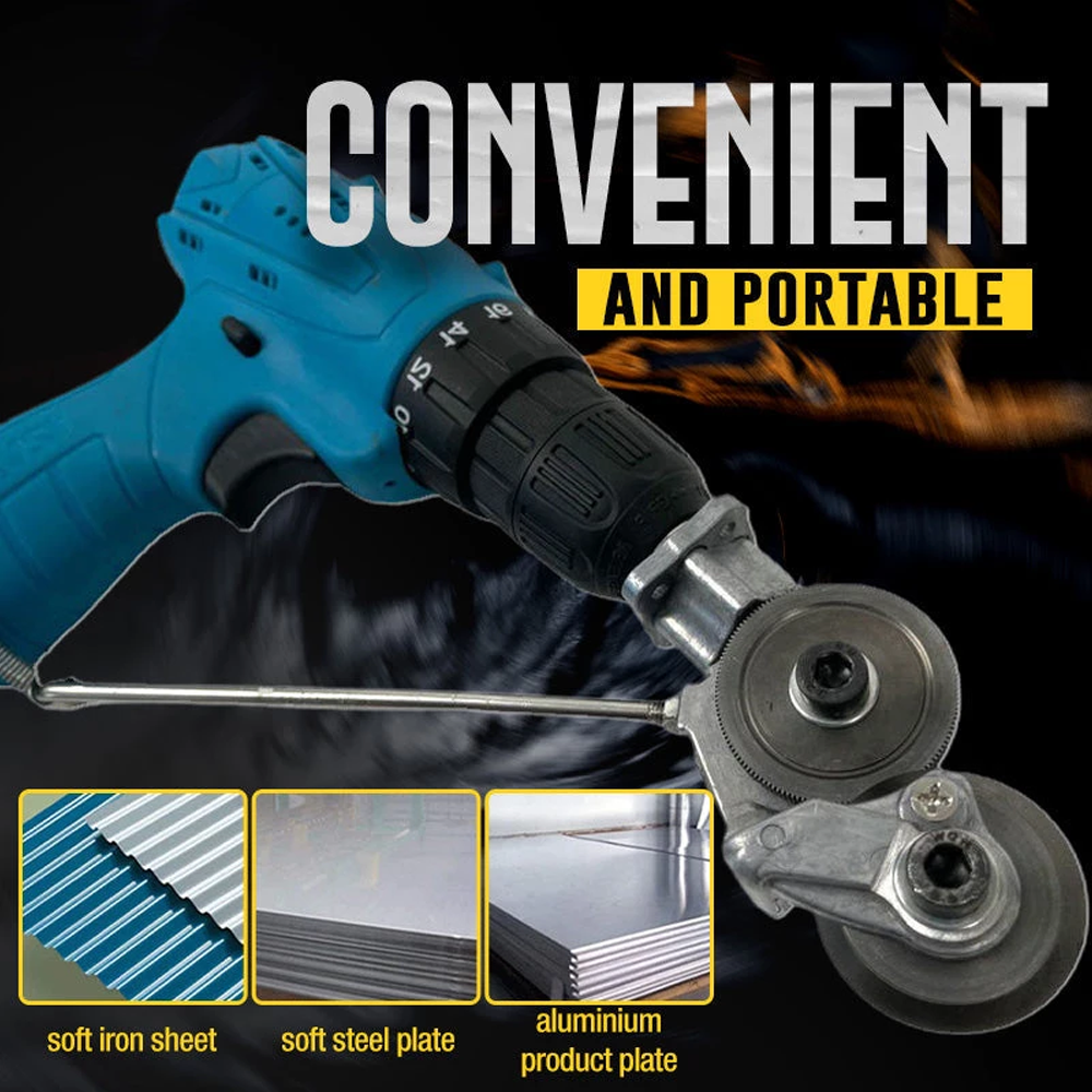 Metal Nibble Drill Attachment