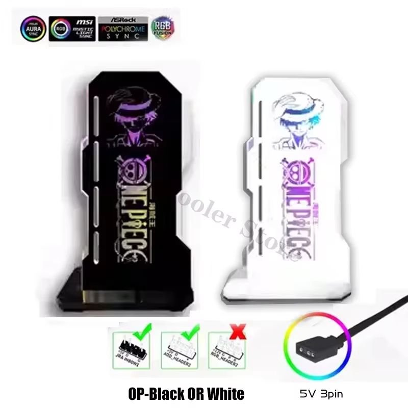 Faith Luminous ARGB Vertical GPU Holder & Graphics Card Jack Bracket