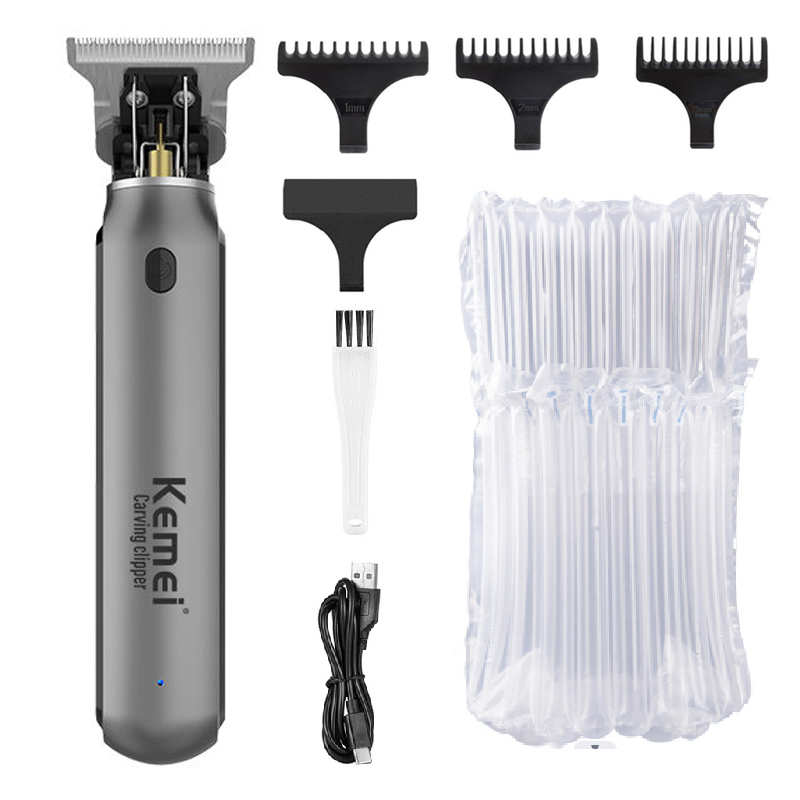 Powerful Cordless Hair Clipper for Men Rechargeable Beard and Hair Trimmer