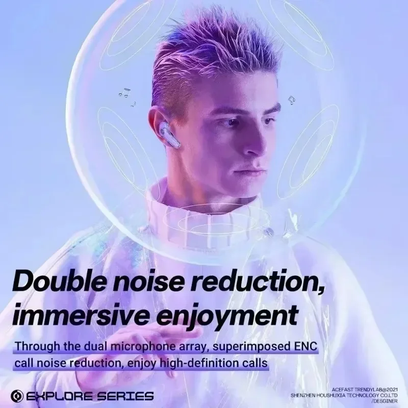 Wireless Earbuds Bluetooth Headphones with Noise Reduction Bass and Touch Control