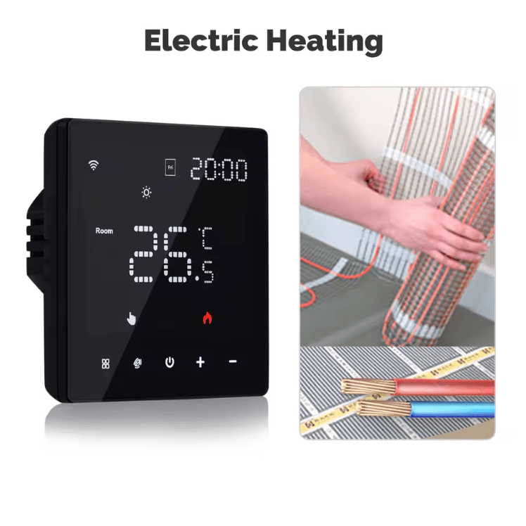 MOES Tuya WiFi Smart Thermostat – Programmable Boiler & Electric Heating Temperature Controller with Alexa & Google Home