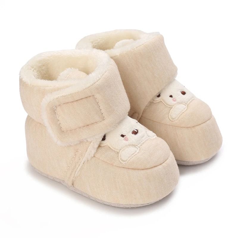 Cute Soft Cartoon Cotton Baby Toddler Shoes First Walker