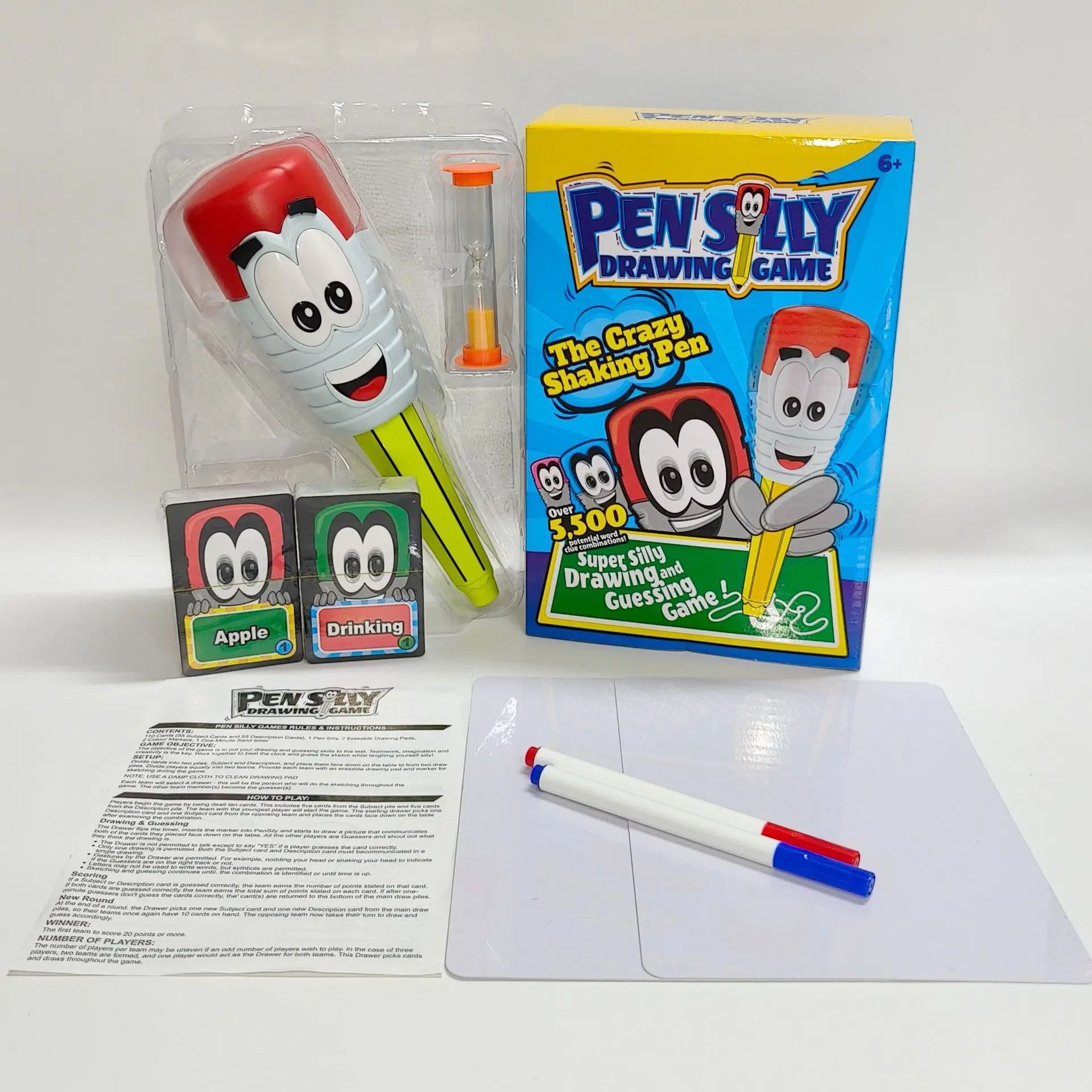 Vibration Drawing Game Interactive Drawing and Guessing Party Game Toy