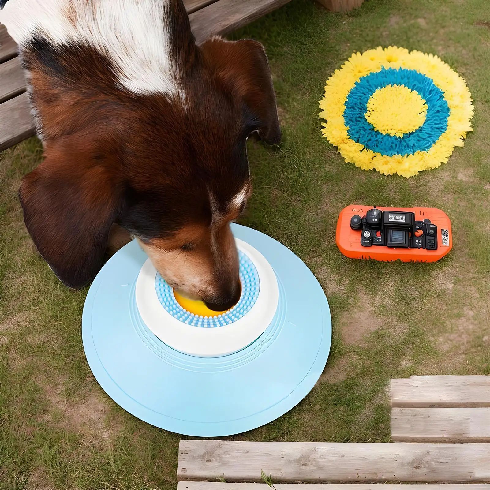 Dog Slow Feeder Lick Bowl