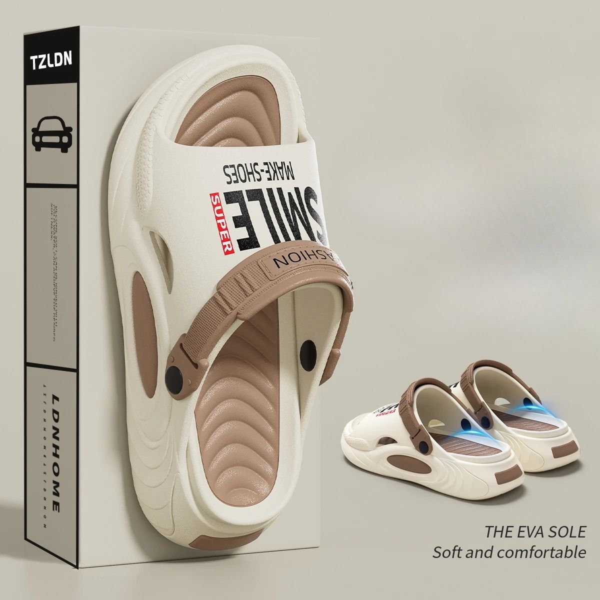 Summer and Spring Support Slides for Women and Men Cushioned Thick Sole Pain Relief Slippers