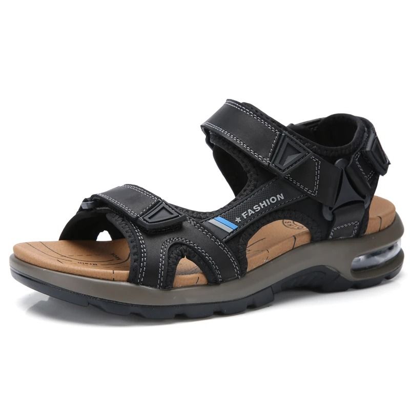 Fashion Men's Genuine Leather Roman Sandals