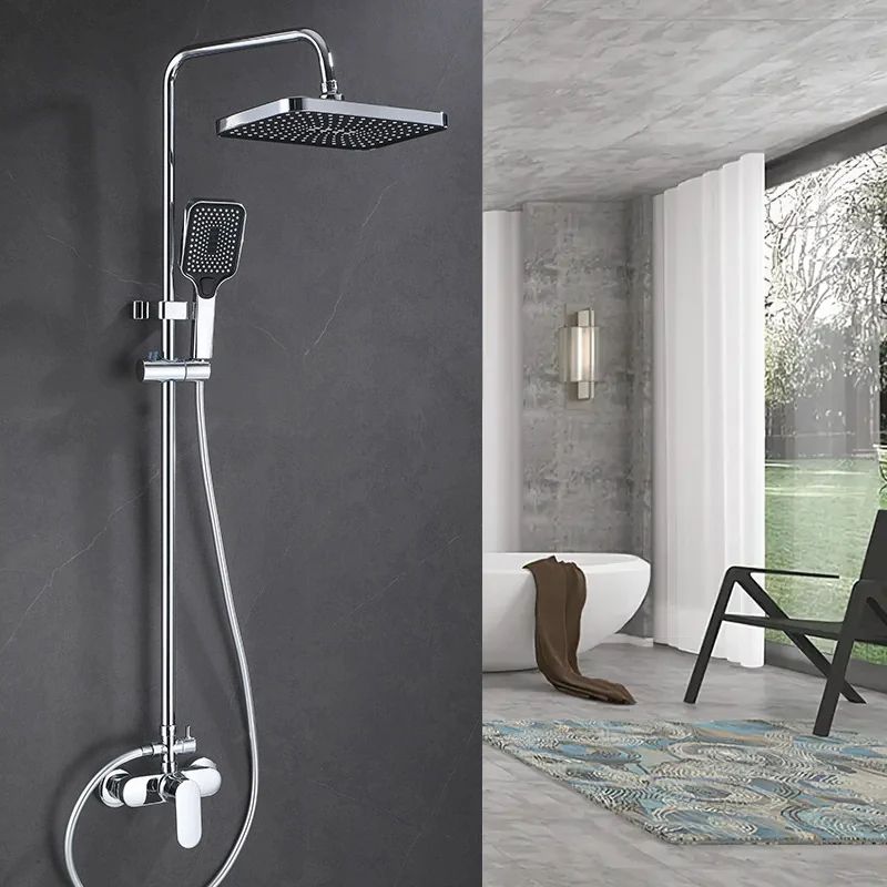 12 Inch Rain & Handheld Shower Set