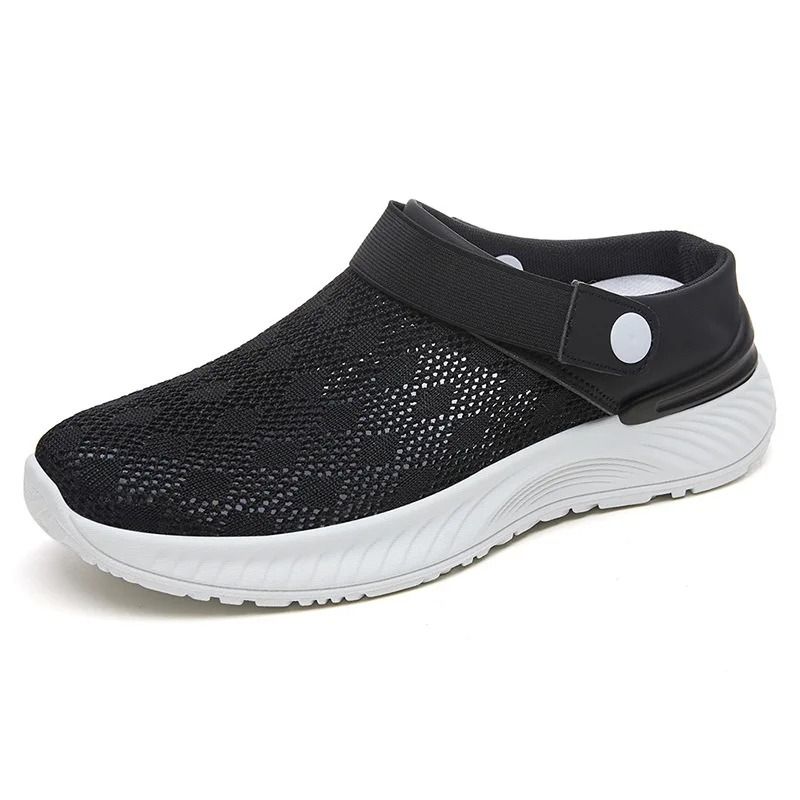 Womens Fashion Breathable Mesh Slip-On Shoes