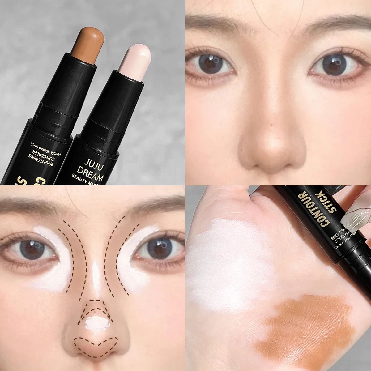 Dual-Ended Sculpting and Highlighting Contour Stick