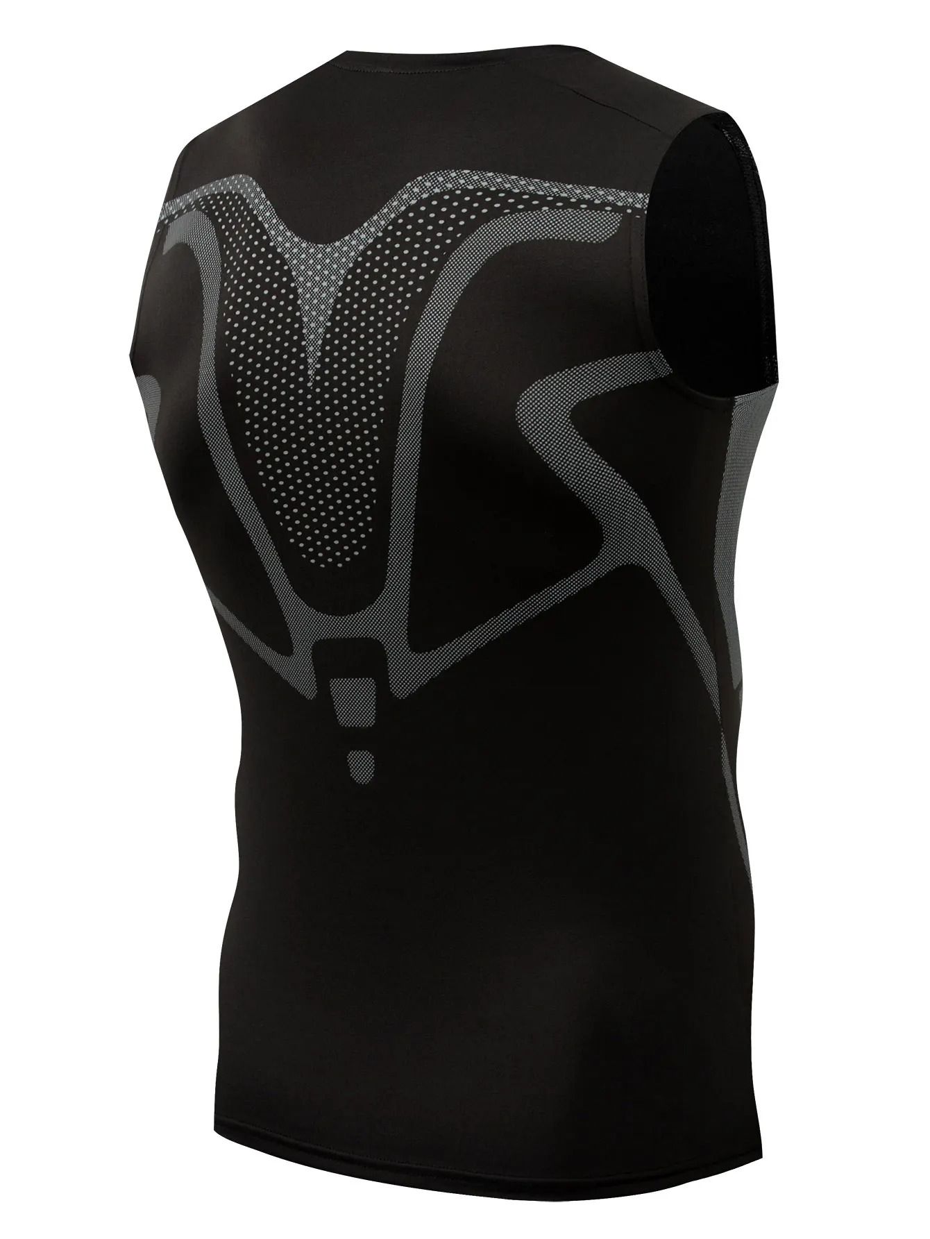 Mens Quick Dry Sports Vest Breathable Fitness Compression Tank Top