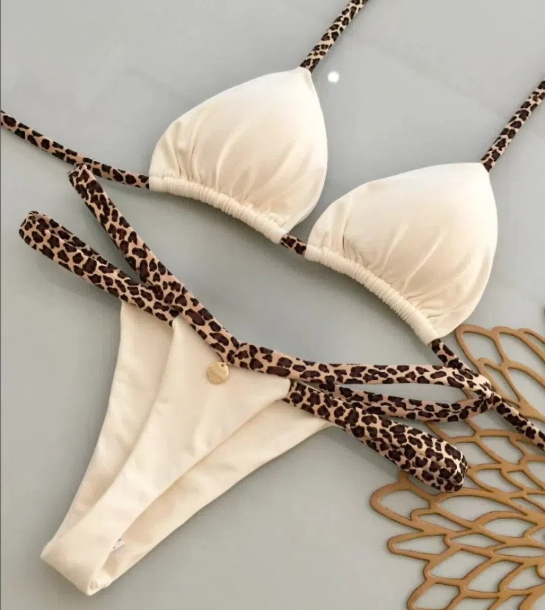 Set Women Bikini Beach Holiday Swimsuit for Summer