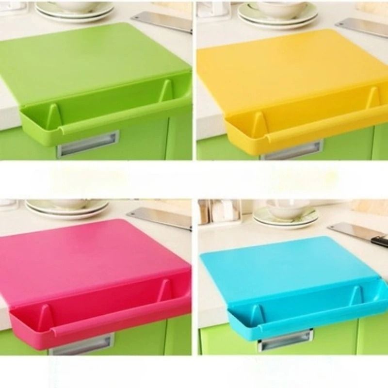 2-in-1 Candy Color Prep Station & Chopping Board