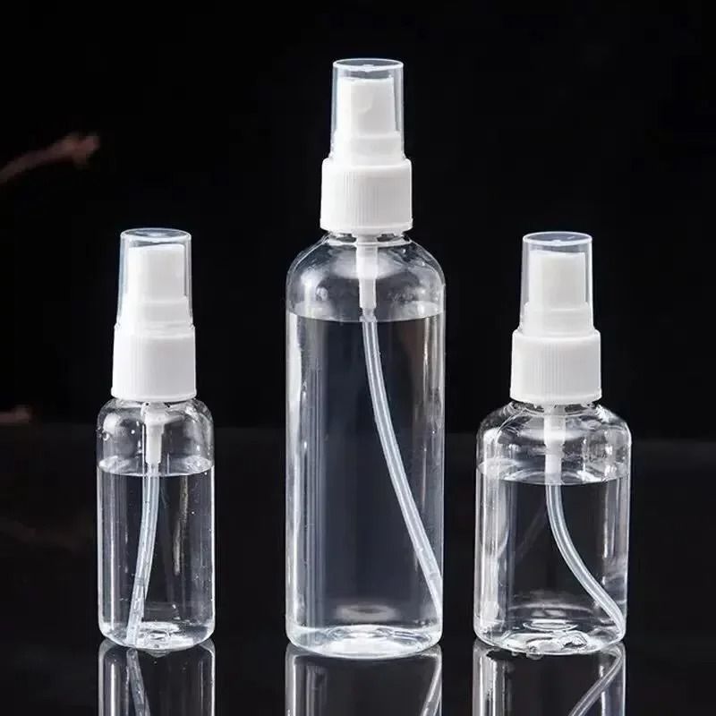 Mini Refillable Spray Bottle Set Transparent Travel Water Sprayers