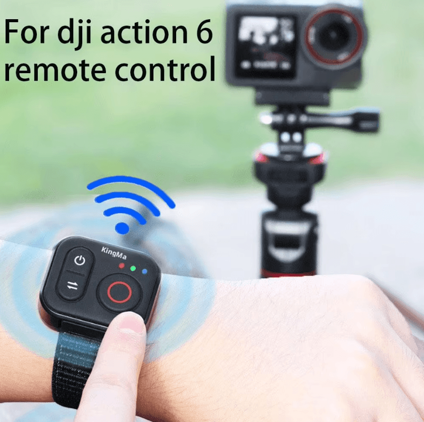 Bluetooth Remote Selfie Stick for DJI Action Cameras – Wireless Control Handle for Action 6/5 Pro/4