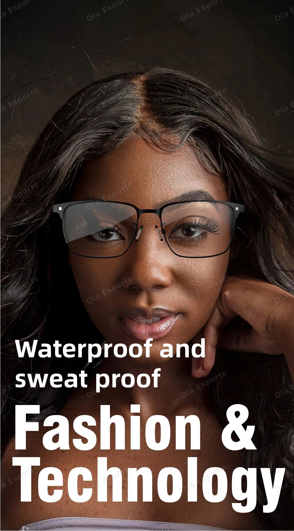 2 in 1 Magnetic Smart Glasses Bluetooth Audio UV Protection Sunglasses