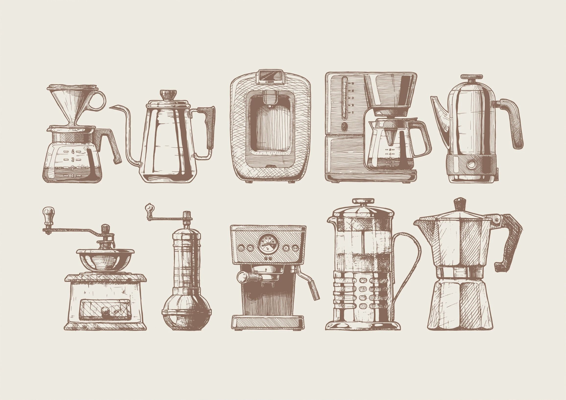 Caffeinated Narrative Canvas – High-Definition Skeleton Line Art Architectural Art