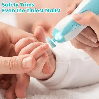 Multifunction Electric Baby Nail Trimmer Kit – Safe & Gentle Nail Care Set