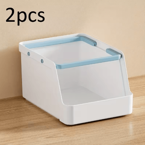 Stackable PP Plastic Storage Box Desktop Drawer Organizer Set