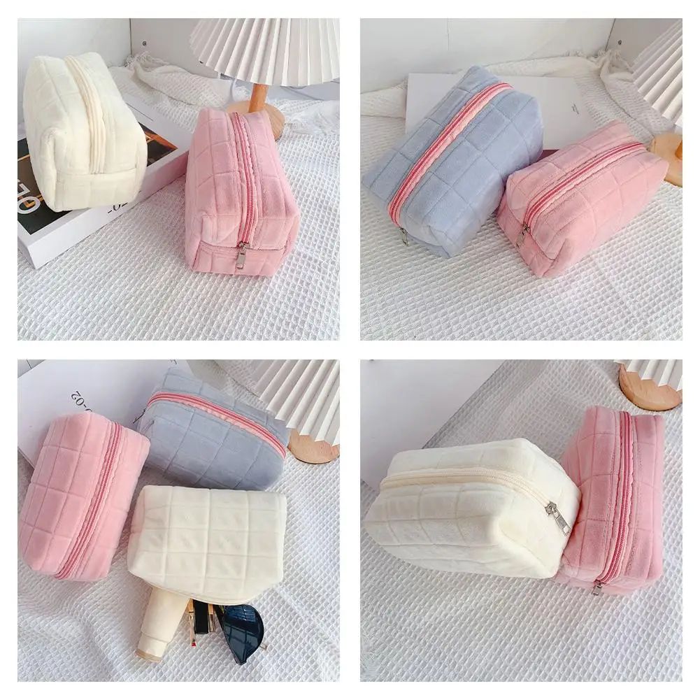 Cute Plush Makeup Storage Bag