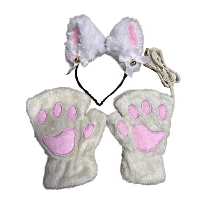 CutePaws Winter Cat Costume Set