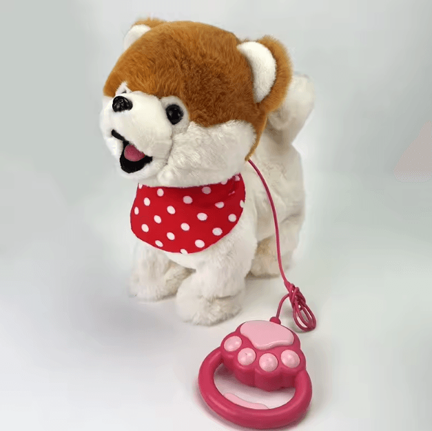 Interactive Robot Dog Plush Toy – Talking, Barking & Singing Electronic Puppy