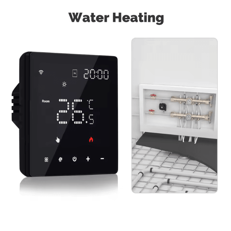 MOES Tuya WiFi Smart Thermostat – Programmable Boiler & Electric Heating Temperature Controller with Alexa & Google Home
