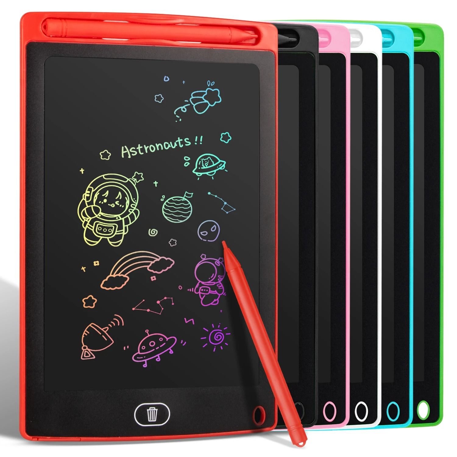 Rechargeable LCD Drawing Tablet for Kids Erasable Writing Board