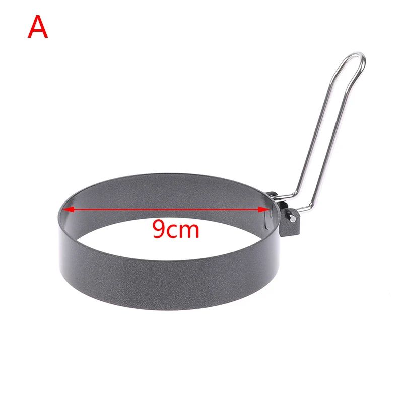 Perfect Round Pancake Ring Mold & Egg Ring Mold Set - Nonstick Metal Cooking Rings (3.5–8 in)