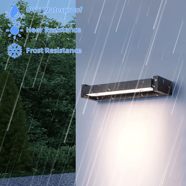Adjustable Beam LED Outdoor Wall Lamp – IP65 Waterproof Aluminum Garden Light