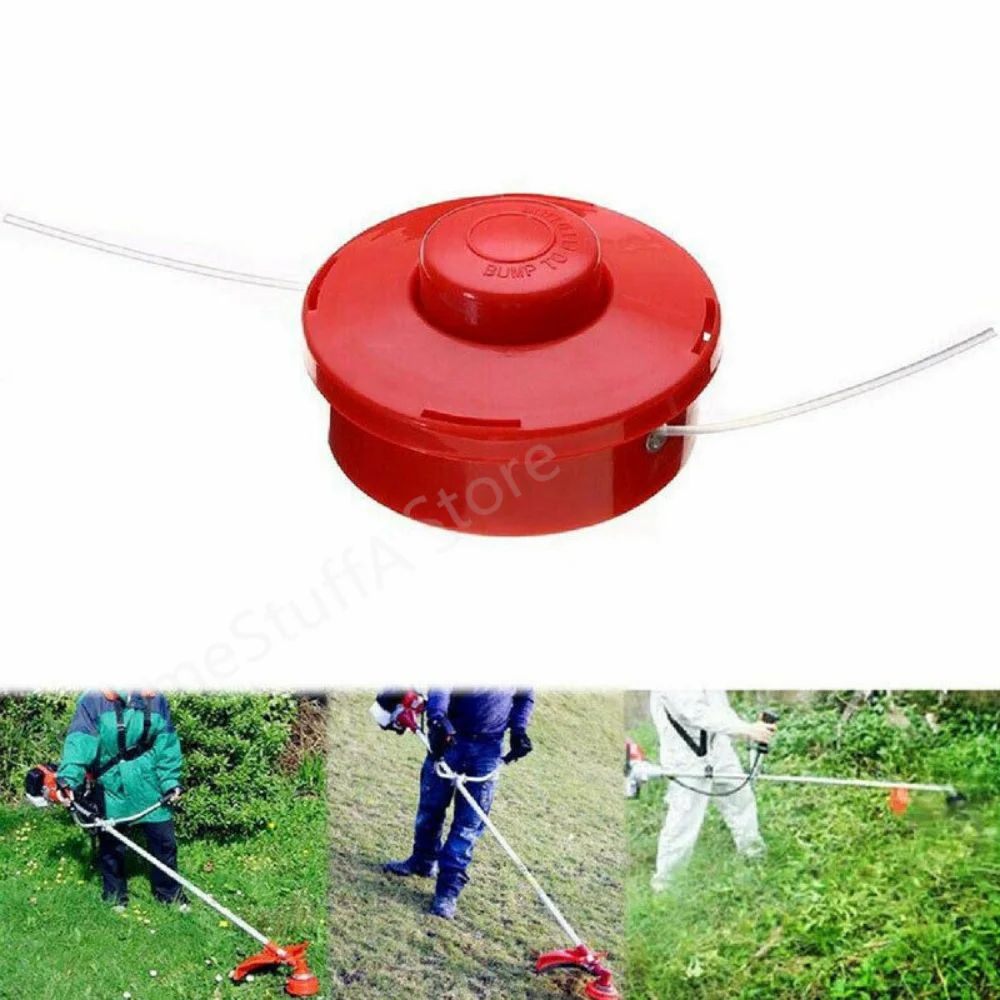 Heavy-Duty Universal String Trimmer Replacement Head - All-Purpose Lawn & Garden Cutter